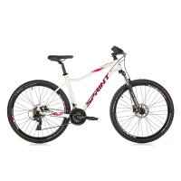 Велосипед Sprint Maverick LADY 27.5", 480мм, бяло-розов