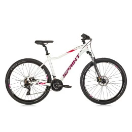 Велосипед Sprint Maverick LADY 27.5", 480мм, бяло-розов