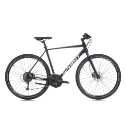 Велосипед Sprint CROXER PLUS MAN RIGID 28", 560мм, черно-бял