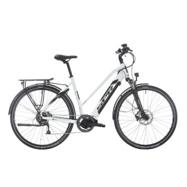 Велосипед Spr E-TREKKING FASTER PLUS LADY 28", 530мм, бял