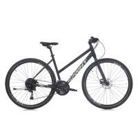 Велосипед Sprint CROXER PLUS LADY RIGID 28", 440мм, черно-лилав