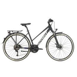 Велосипед Sprint CROXER PLUS LADY TREK 28", 440мм, черен