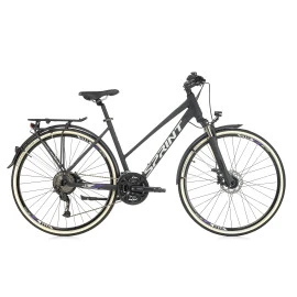 Велосипед Sprint CROXER PLUS LADY TREK 28", 440мм, черен