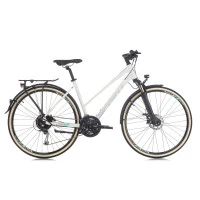 Велосипед Sprint CROXER PLUS LADY TREK 28", 480мм, бяло-сив