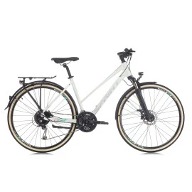 Велосипед Sprint CROXER PLUS LADY TREK 28", 480мм, бяло-сив