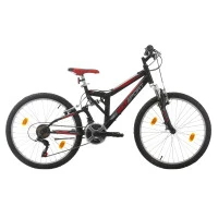 Велосипед Bikesport PARALAX 24'', 381мм, черен