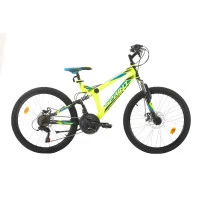 Велосипед Sprint SPRINT ELEMENT DB 24'', 390мм, електриково зелен