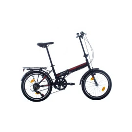 Велосипед Bikesport FOLDING 20, черен мат width=