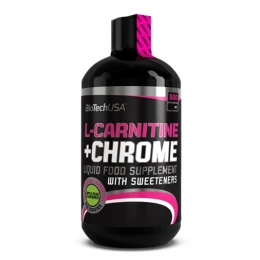 Фет бърнър Biotech USA Liquid L-Carnitine + Chrome