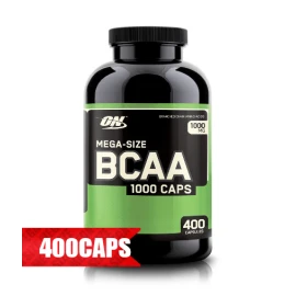 Аминокиселина Optimum NUTRITION BCAA Mega-Size 1000mg., 400 кап. width=