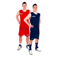 Баскетболен екип Legea Double, двулицев, син и червен, XXL
