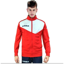 Анцугово горнище Giacca messico, Червено-бяло, размер S width=