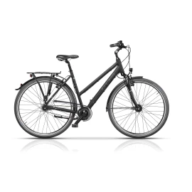 Велосипед Cross Citerra Lady City 28'', 480 мм, черен width=