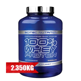Суроватъчен протеин SCITEC 100% Whey Protein. 2,350 кг width=